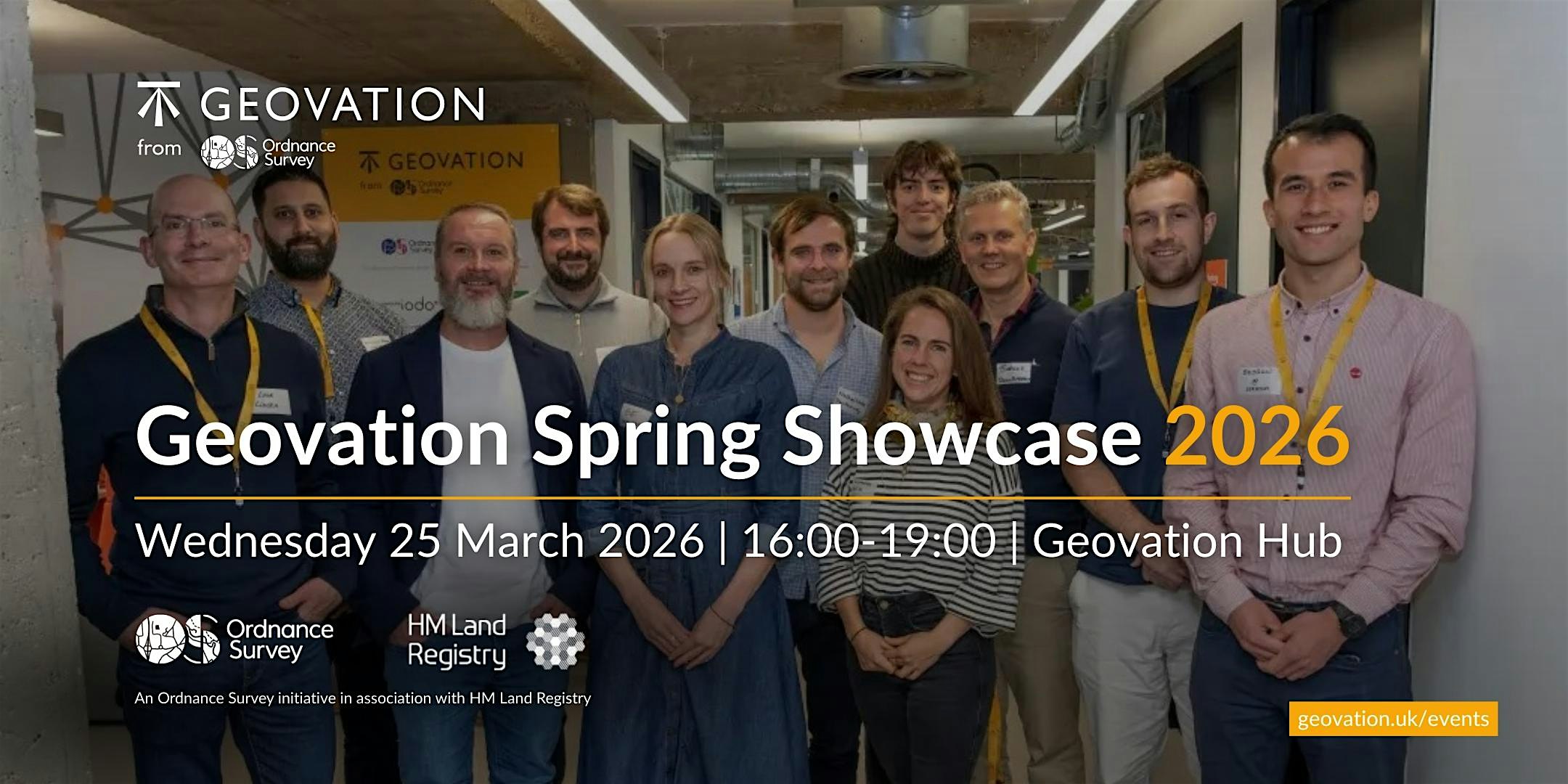Geovation Spring Showcase 2026 | Geovation